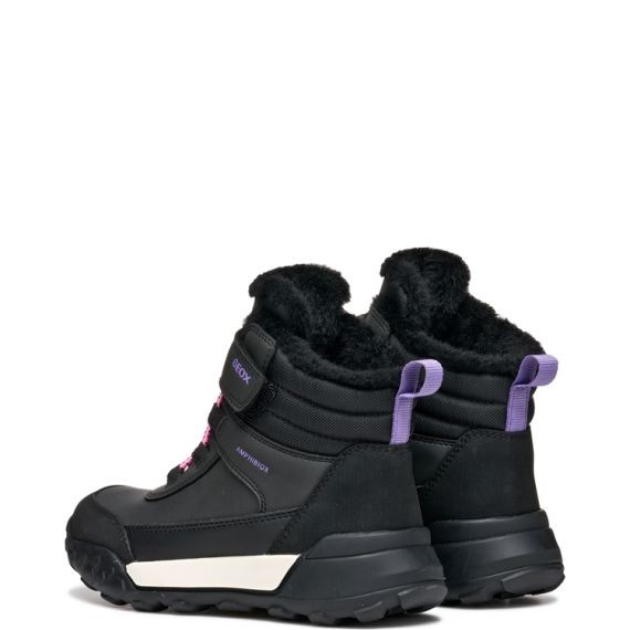 GEOX Aulinukai mergaitėms, Juoda, Trekkyup girl Booties 5