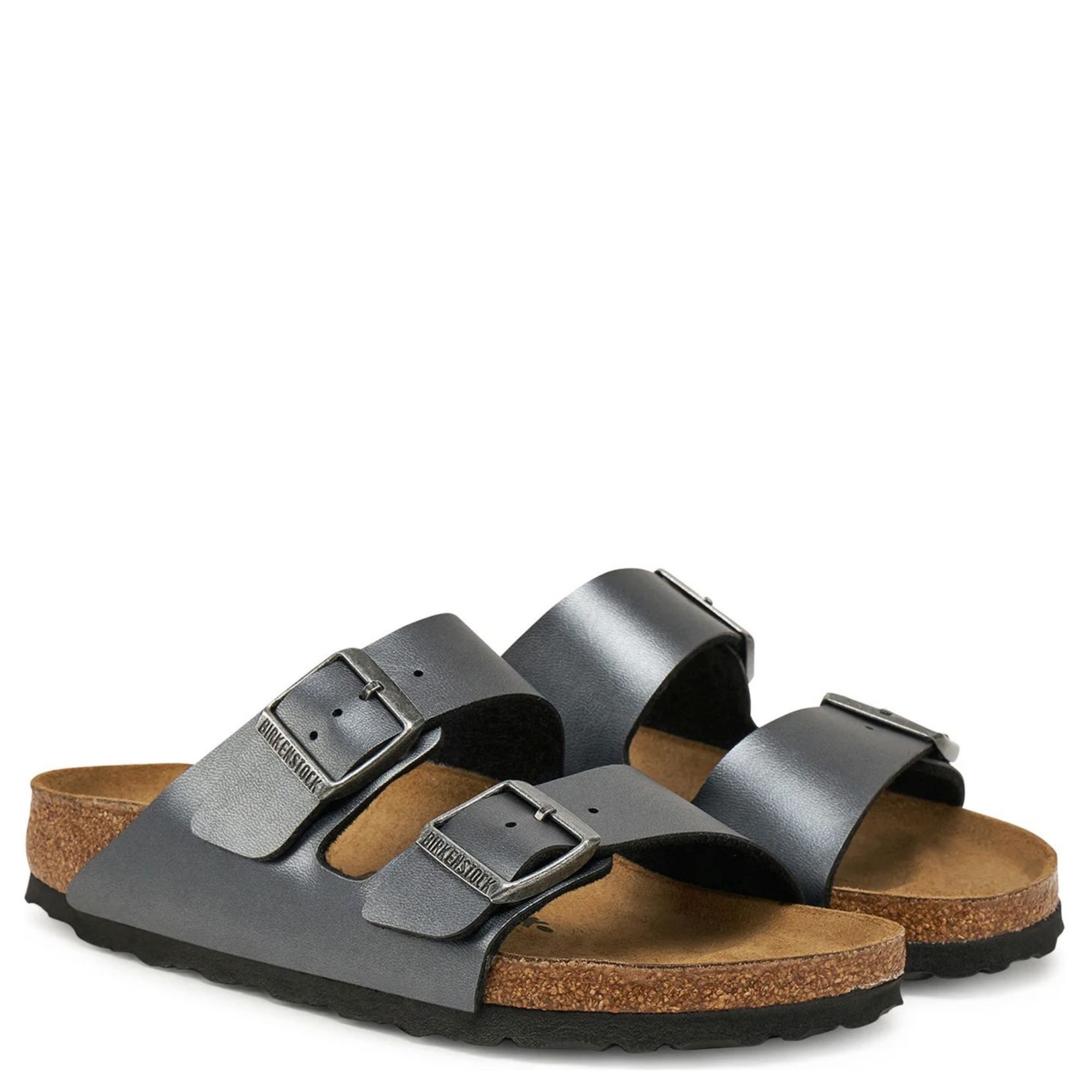 BIRKENSTOCK Šlepetės moterims, Juoda, Arizona BF slippers 2