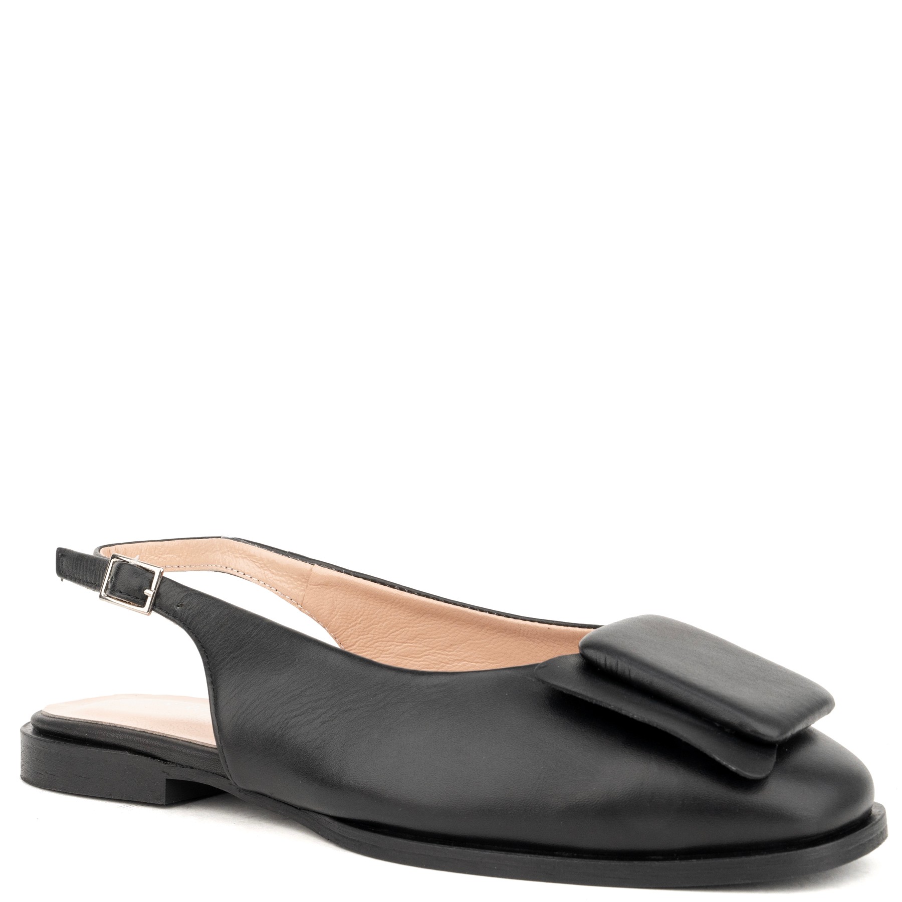 SERGIO MORETTI Bateliai - moterims, Juoda, Shoes 1