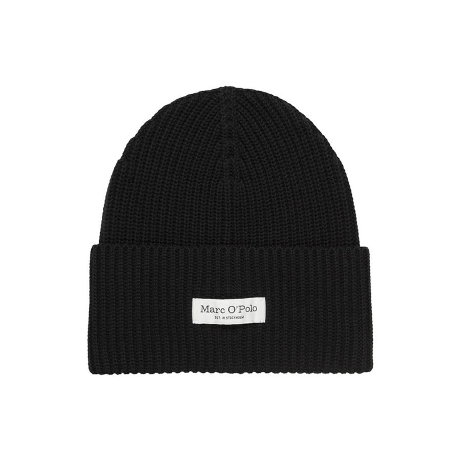 MARC O'POLO Kepurė moterims, Juoda, M09605901141 Cap 1