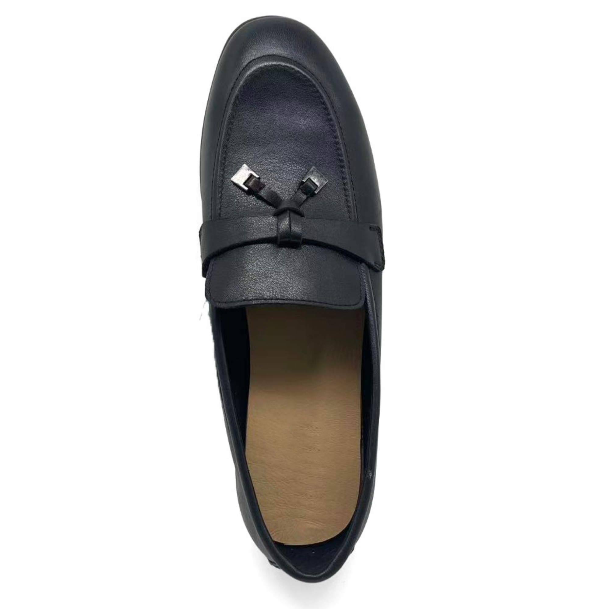 LA CONTE Loaferiai moterims, Juoda, Loafers 2