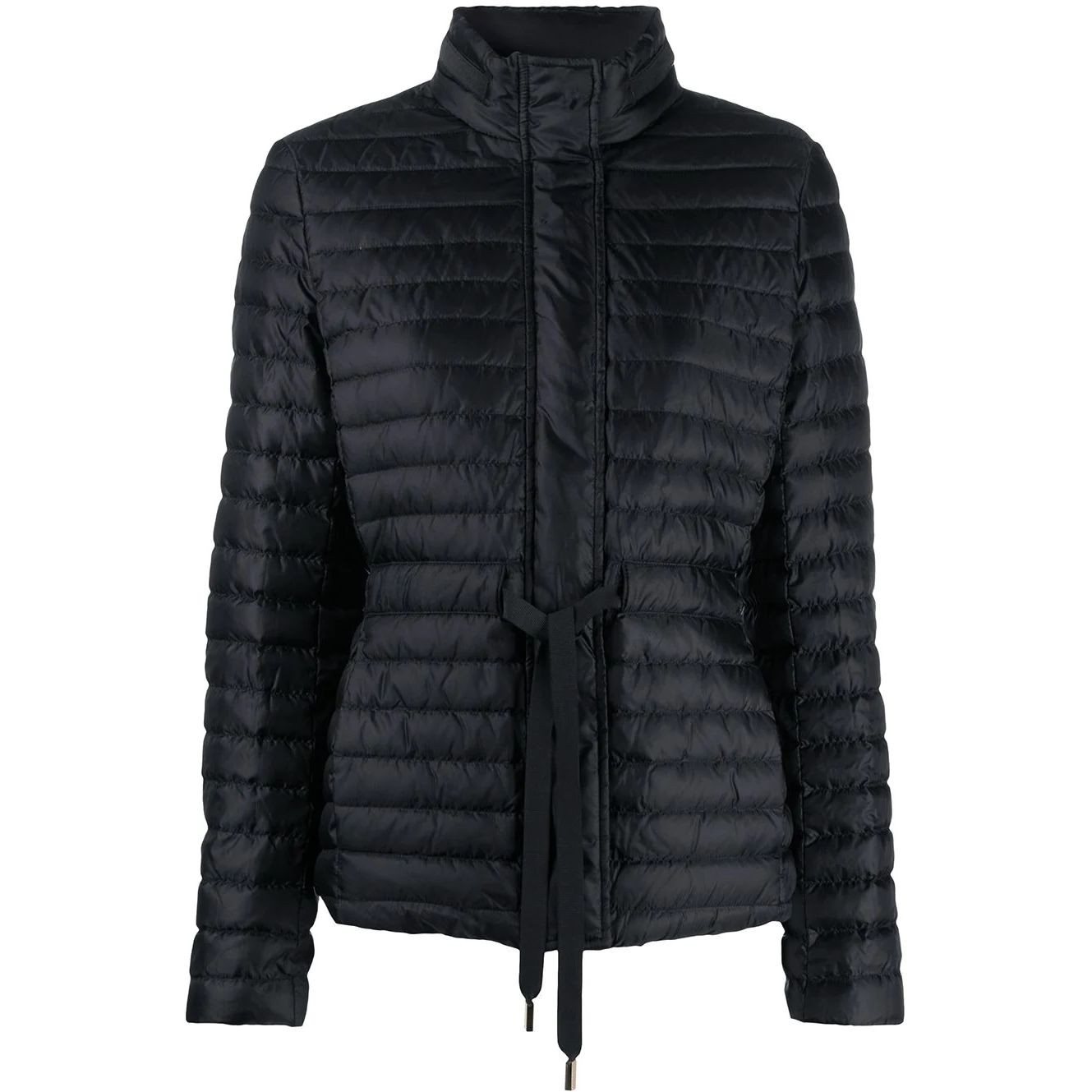 MICHAEL KORS Pūkinė striukė moterims, Juoda, Belted packable puffer 1