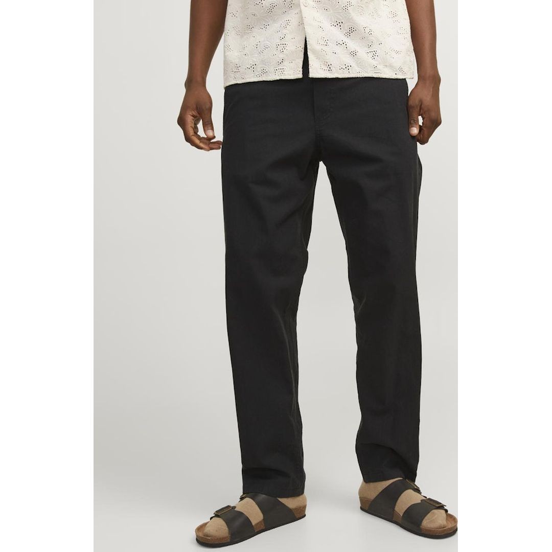JACK & JONES Kelnės vyrams, Juoda, Jpstkane pants 3