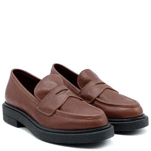 CARMENS Loaferiai moterims, Ruda, Tassel loafers 1