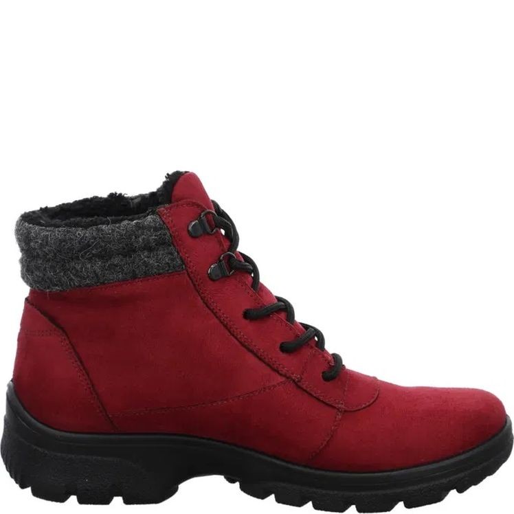 ARA Pašiltinti aulinukai moterims, Raudona, Saas booties 2