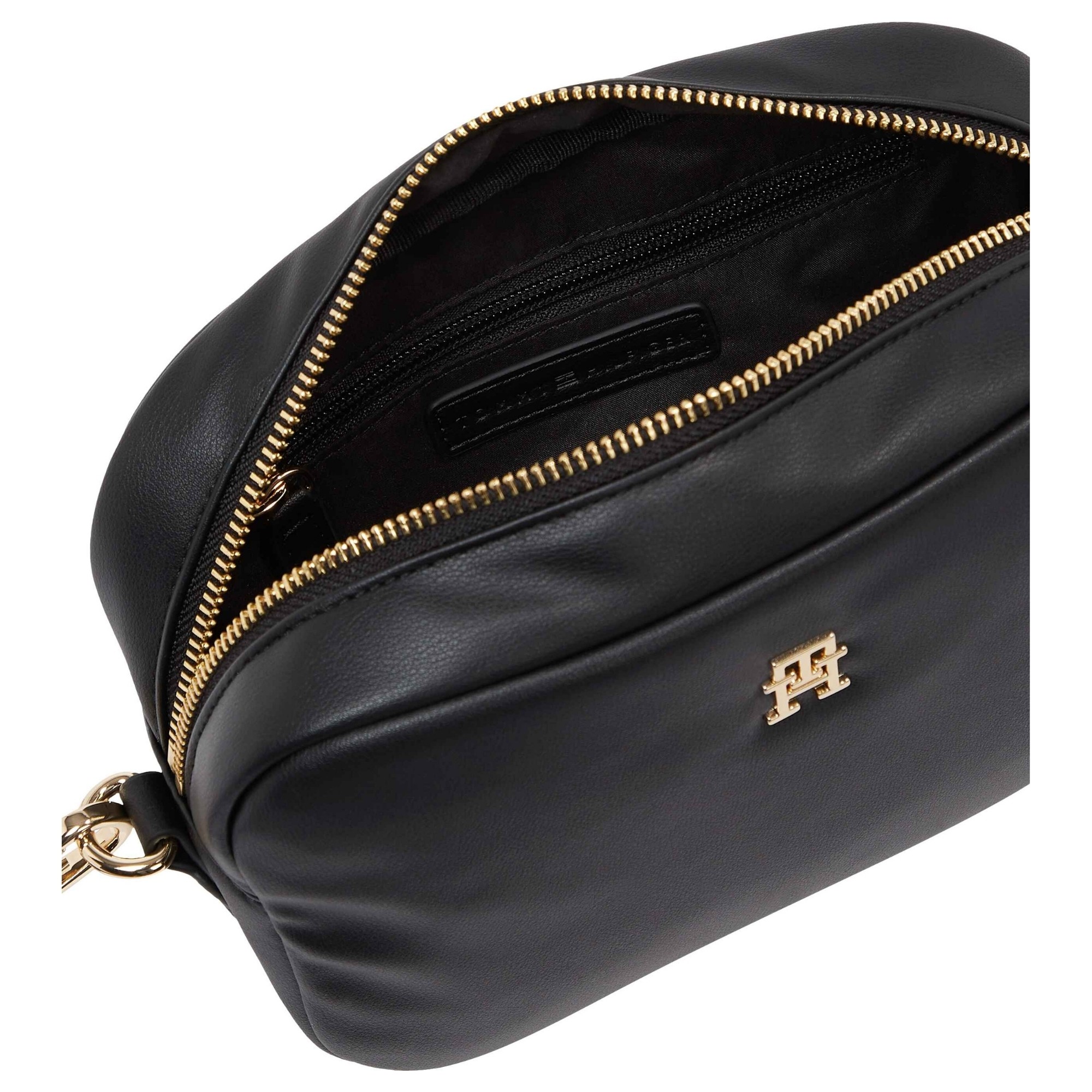 TOMMY HILFIGER Rankinė per petį moterims, Juoda, popette soft camera bag 3