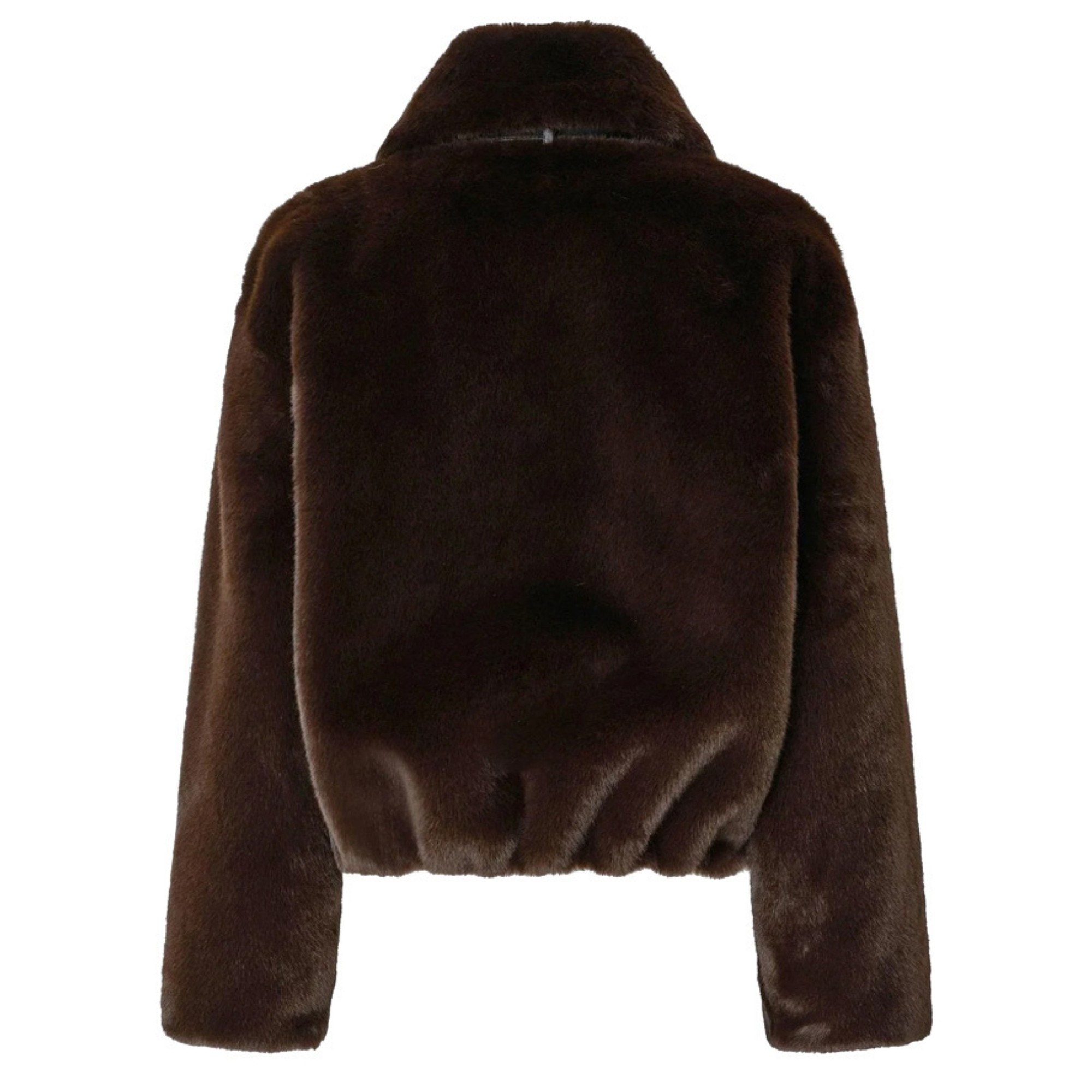 PINKO Kailiniai moterims, Ruda, Estebana blouson similvisone 2