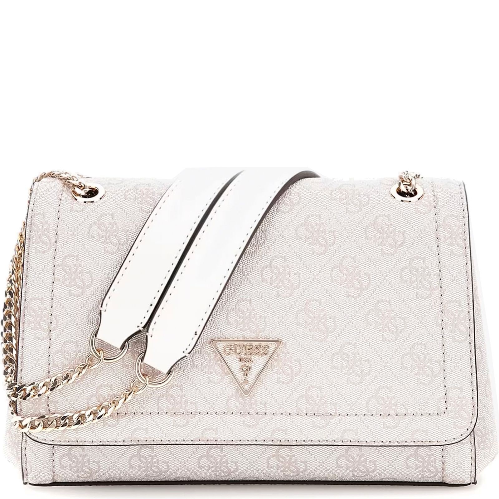GUESS Rankinė per petį moterims, Smėlio, Noelle crossbody 1