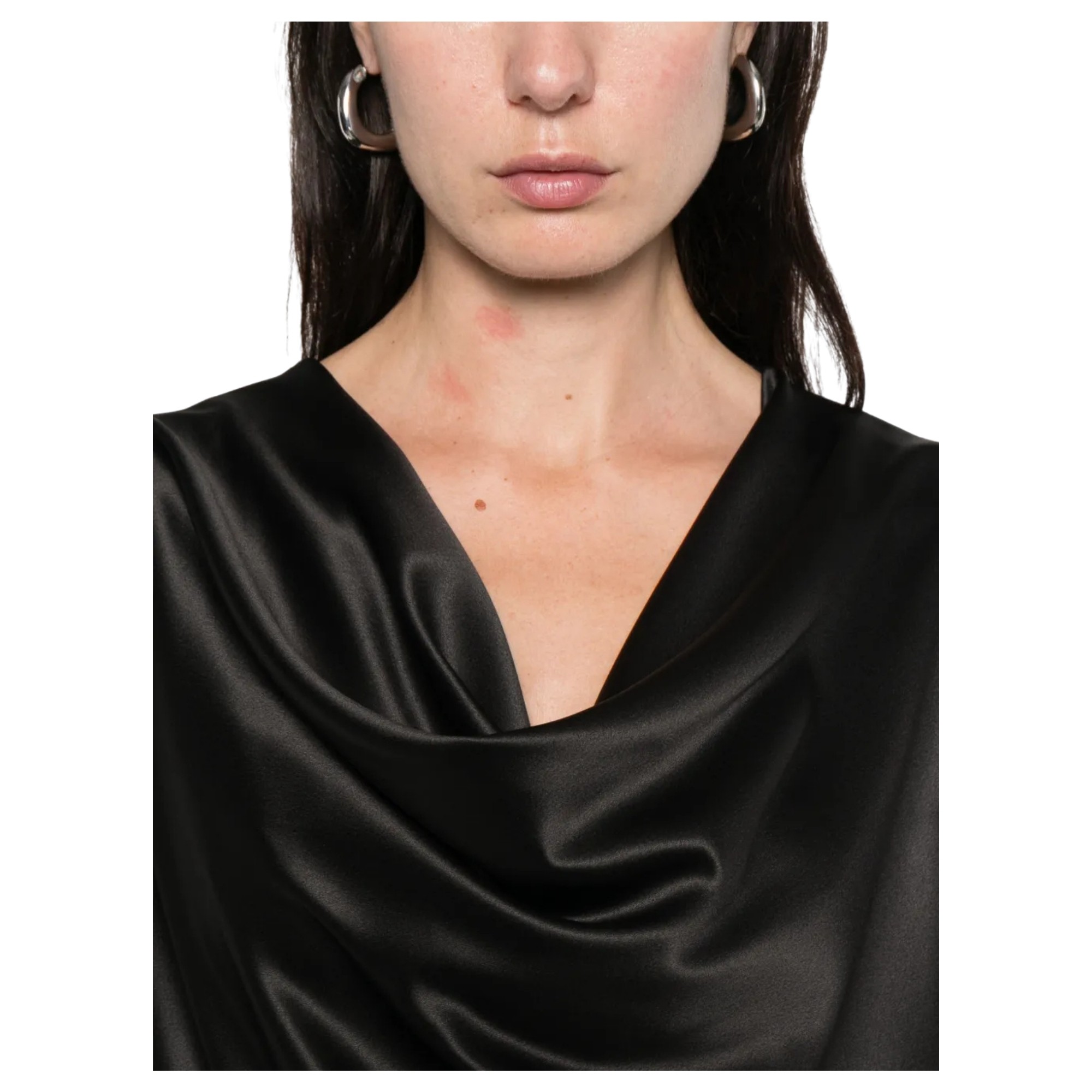 PINKO Palaidinės moterims, Juoda, Filipa blouse 4