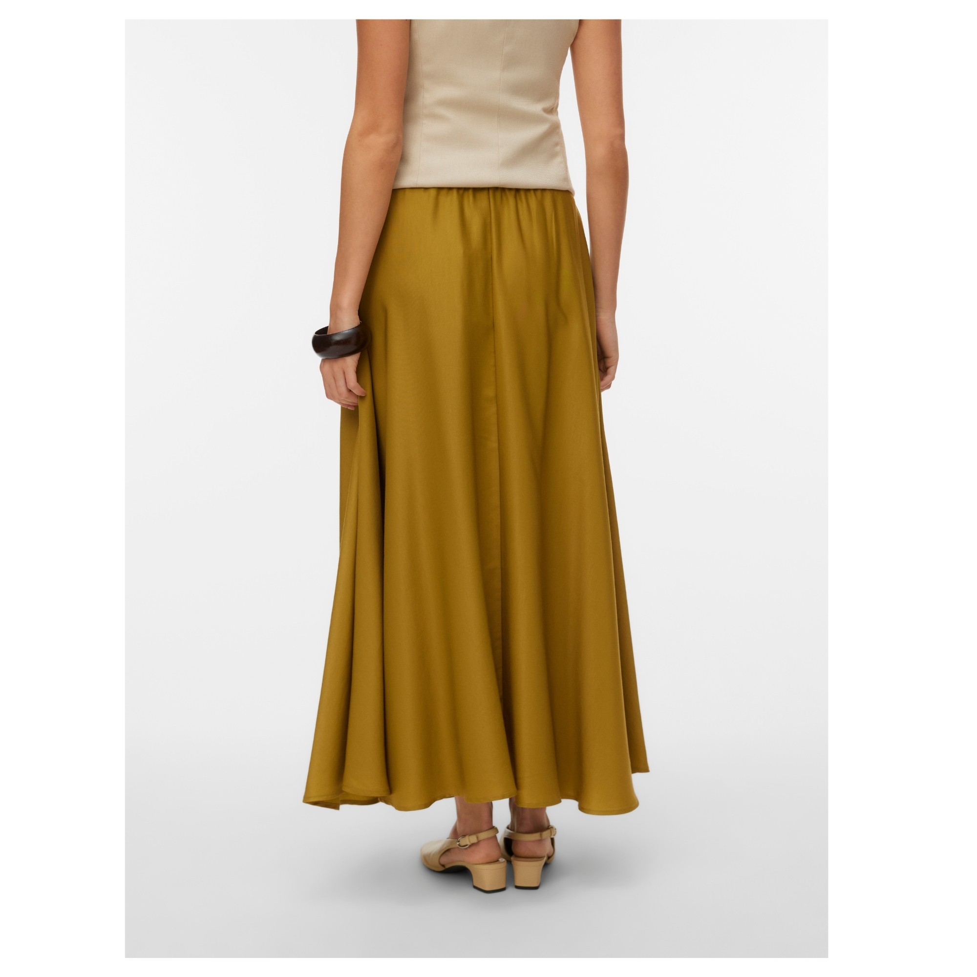 VERO MODA Maxi sijonas moterims, Auksinė, Mira 2