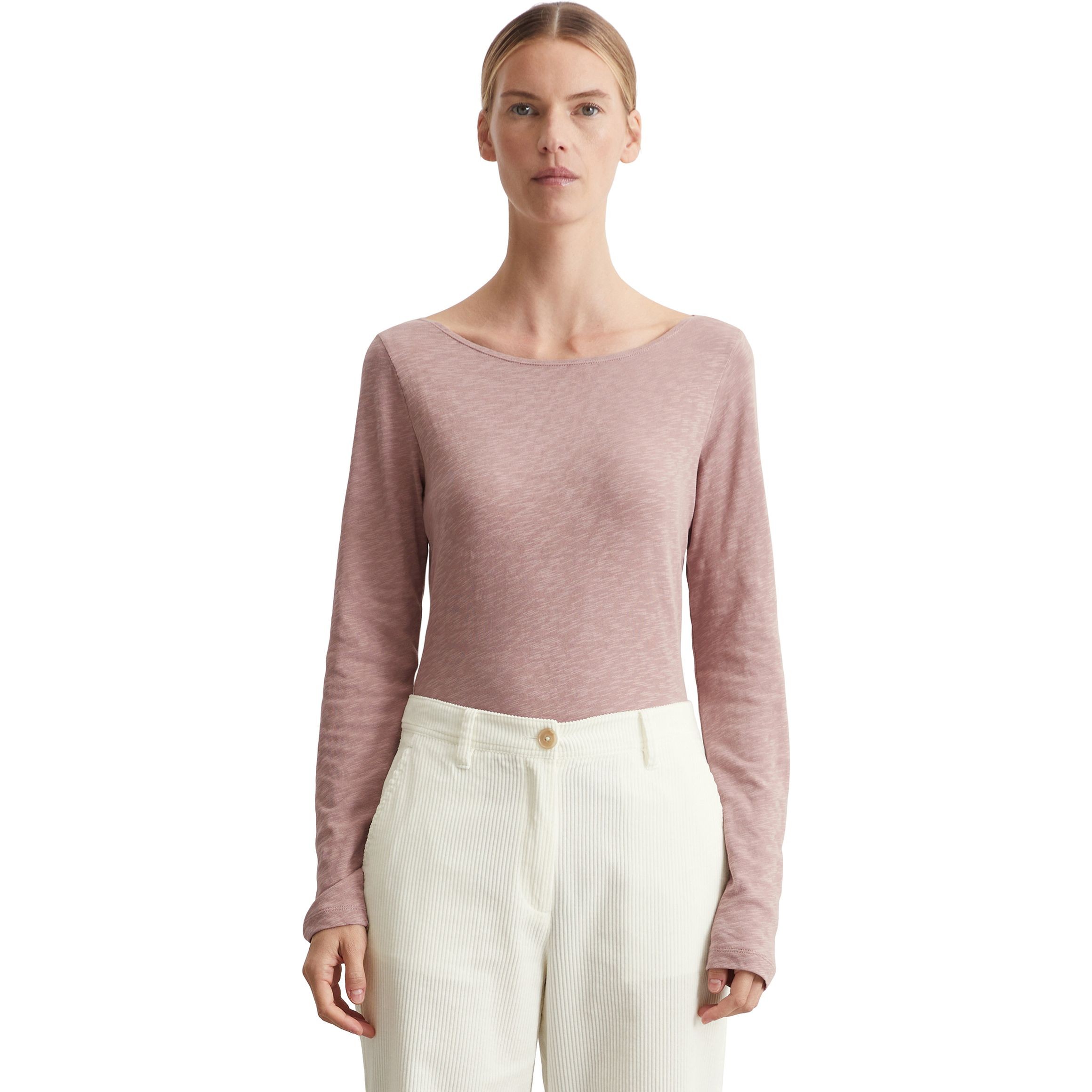 MARC O'POLO Marškinėliai ilgom. rankovėmis moterims, Rožinė, Tshirts lo 408226152199 2