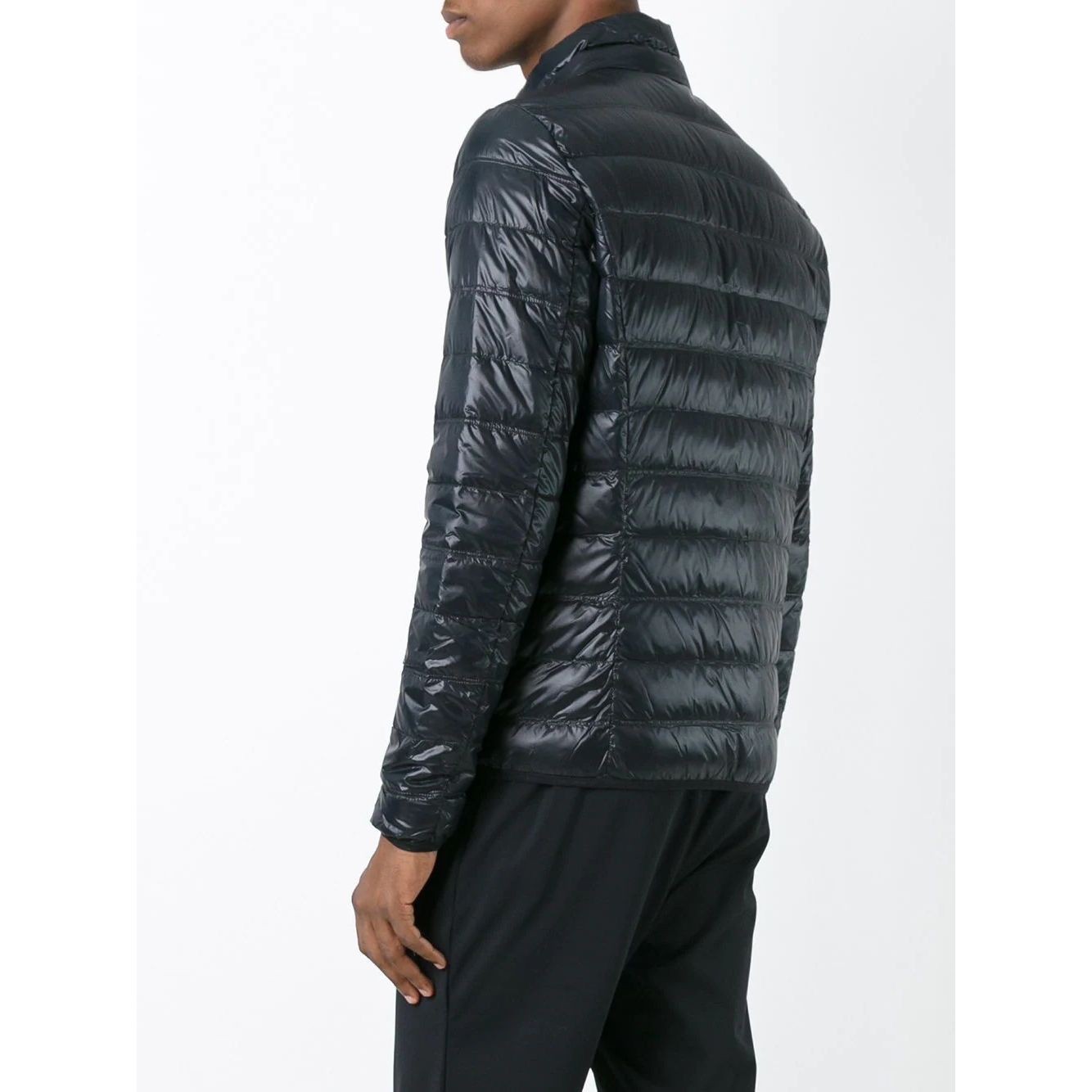 EA7 Lengva striukė vyrams, Juoda, Train core down light jacket 4