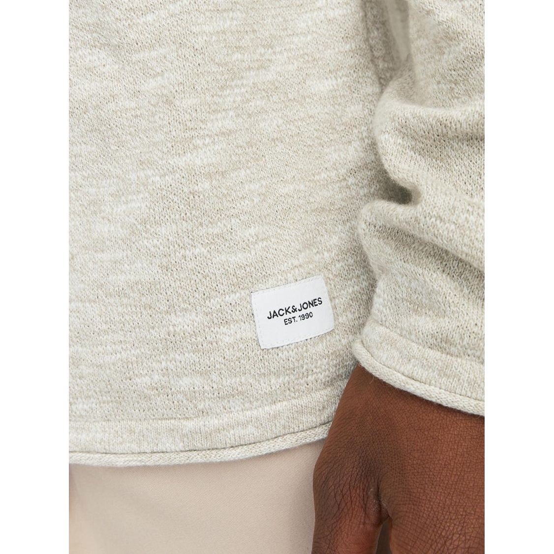 JACK & JONES Megztinis vyrams, Ruda, Jjelinen pullover 5