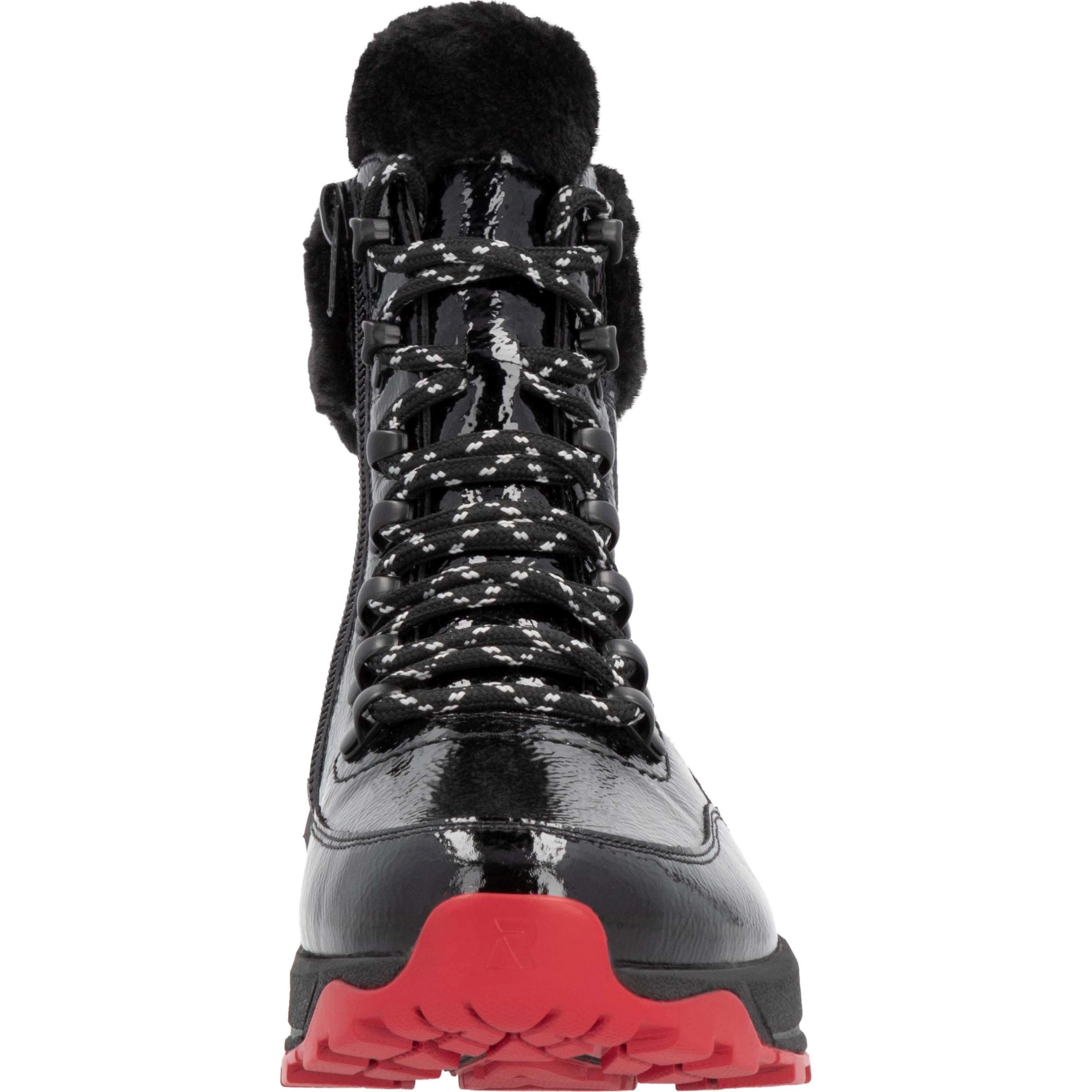 RIEKER EVOLUTION Aulinukai moterims, Juoda, Ladies mid height boots 8