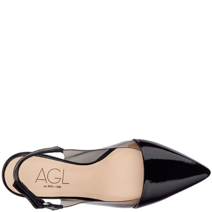 AGL Basutės moterims, Juoda, Crystal ide sandals 4