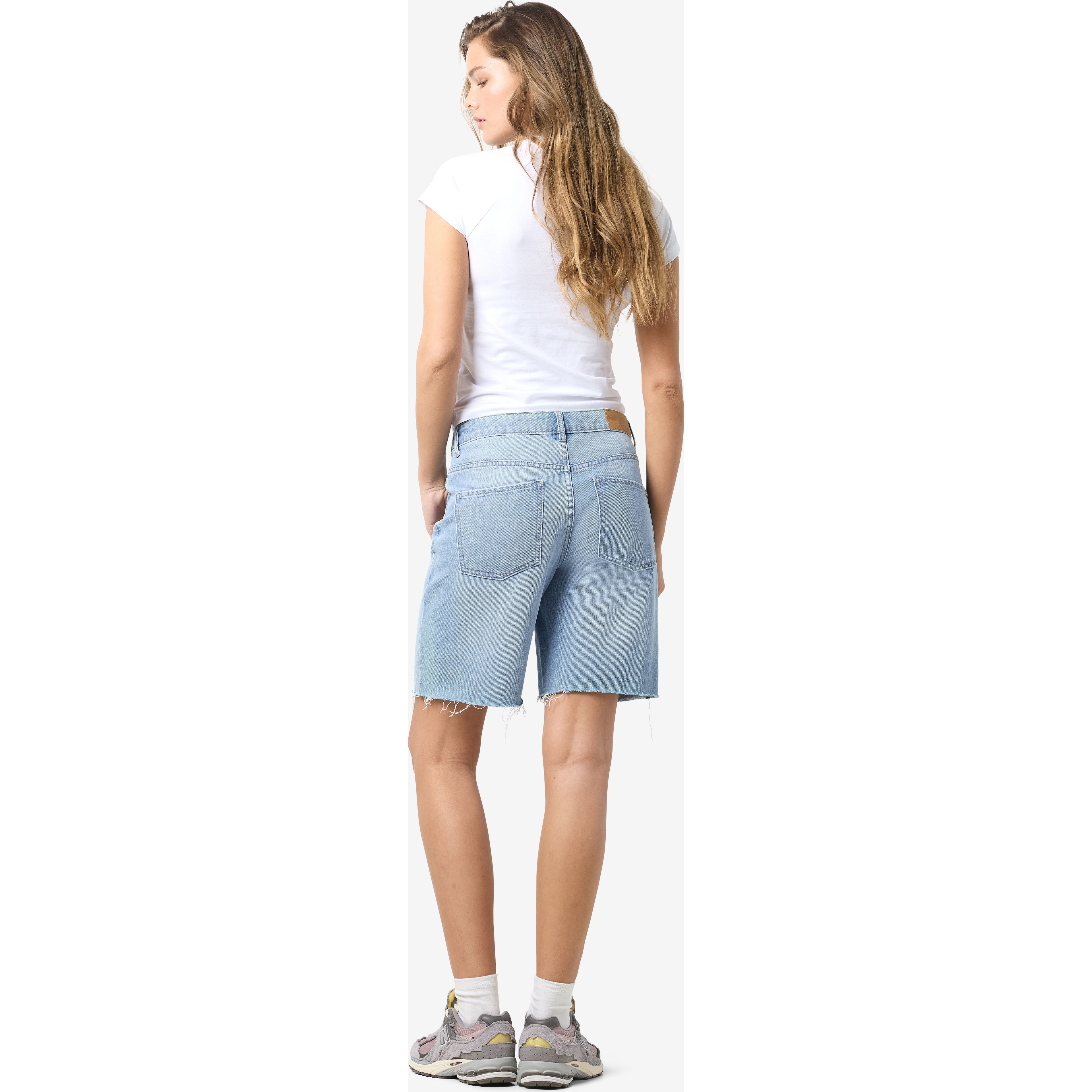 NOISY MAY Šortai moterims, Mėlyna, Holla loose short 7