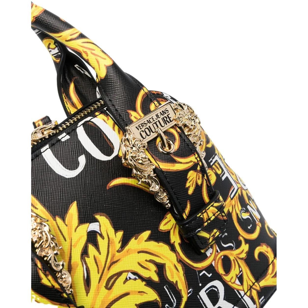 VERSACE JEANS CUTURE Rankinė - moterims, BLACK/GOLD, Range f - couture handbag 3