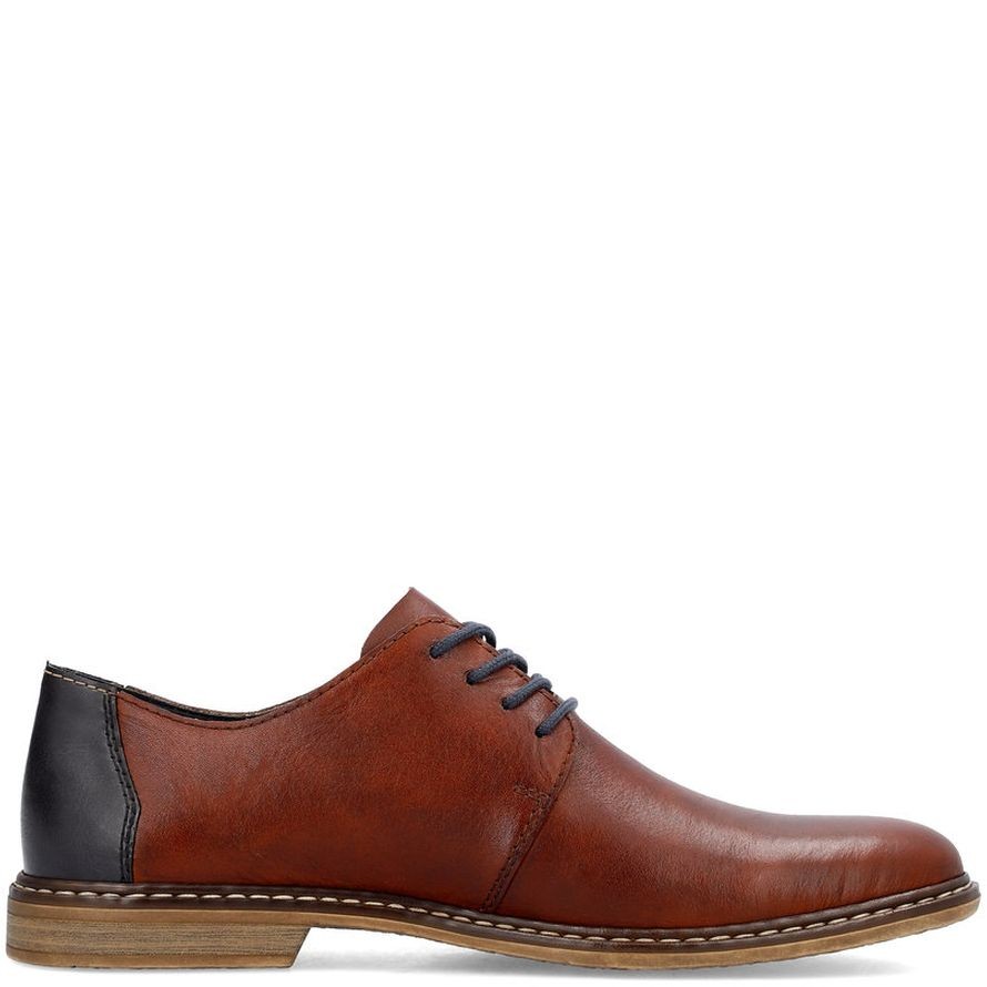 RIEKER Klasikiniai batai vyrams, Ruda, FORMAL 7