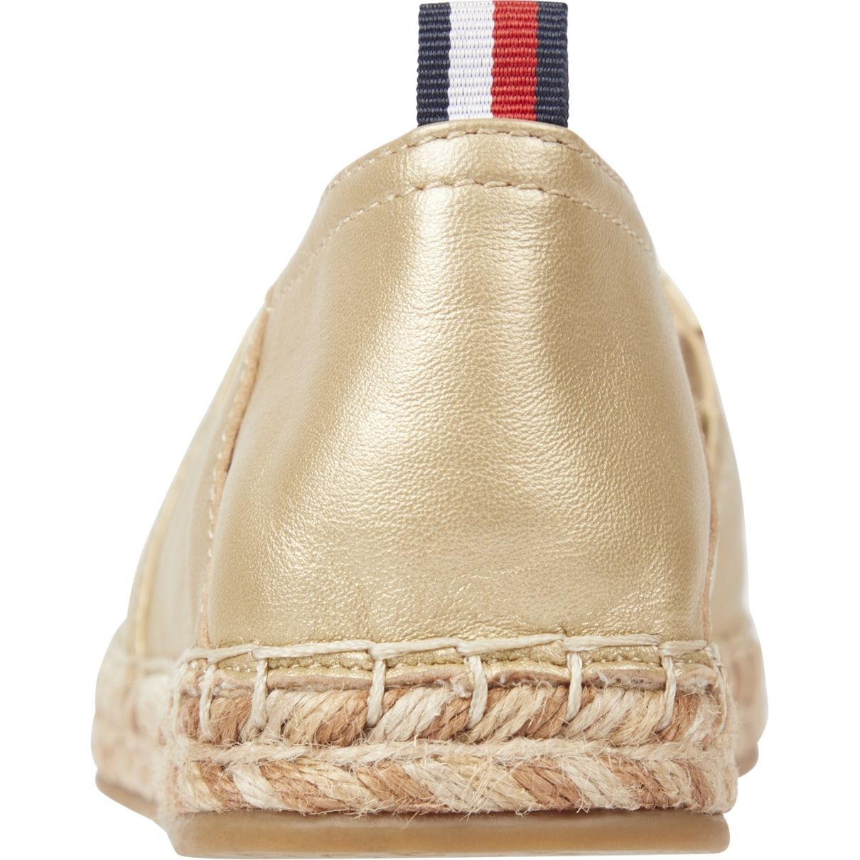 TOMMY HILFIGER Espadrilės moterims, Auksinė, Gold flat espadrille 4