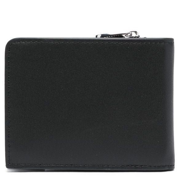 CALVIN KLEIN Piniginė vyrams, Juoda, MODERN PLAQUE BIFOLD HALF Z/A 2