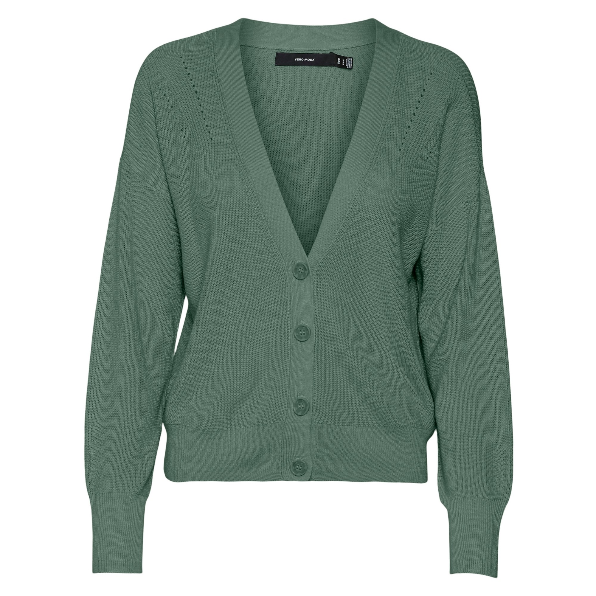 VERO MODA Kardiganas moterims, Žalia, Newlex sun