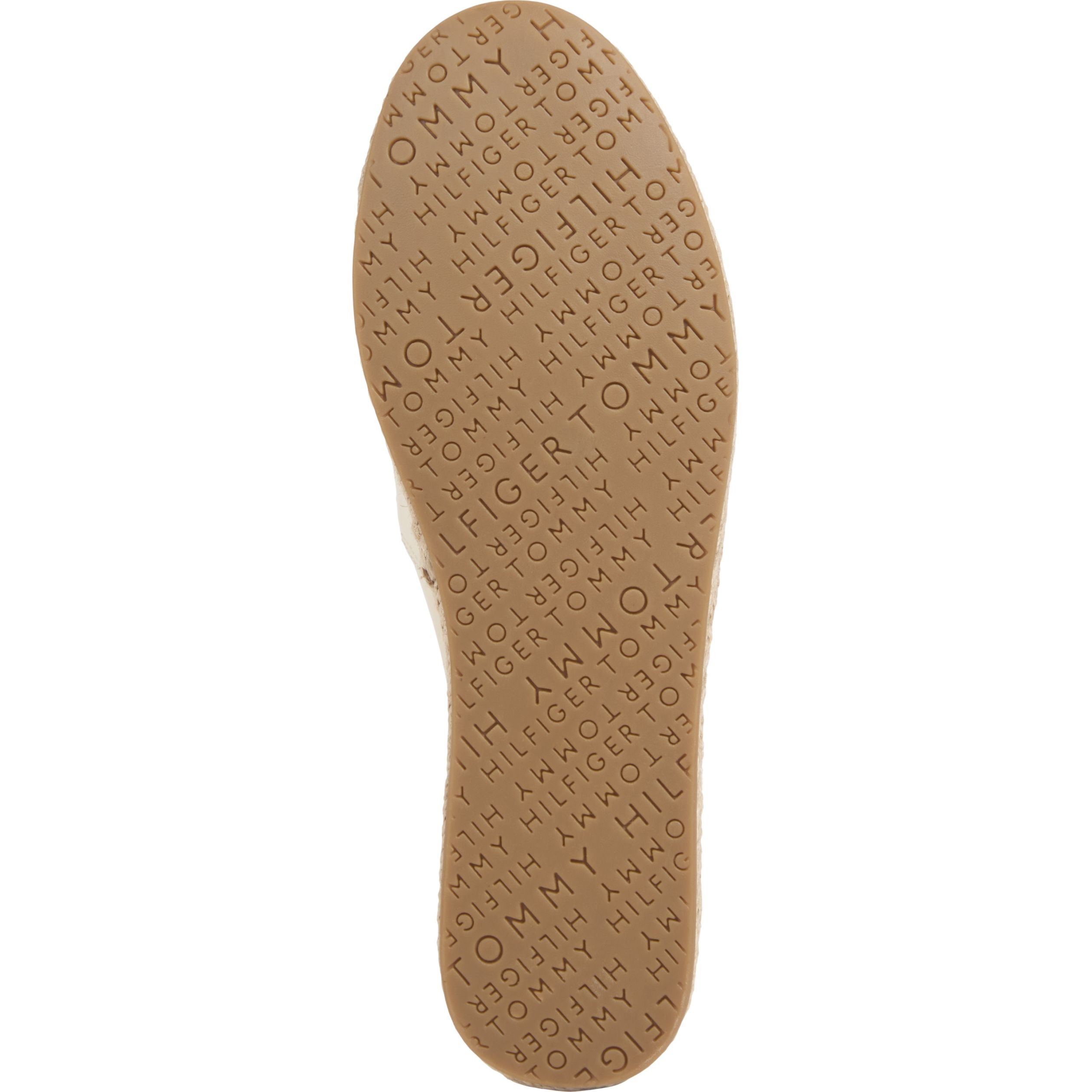 TOMMY HILFIGER Espadrilės moterims, Smėlio, Logo espadrilles 4