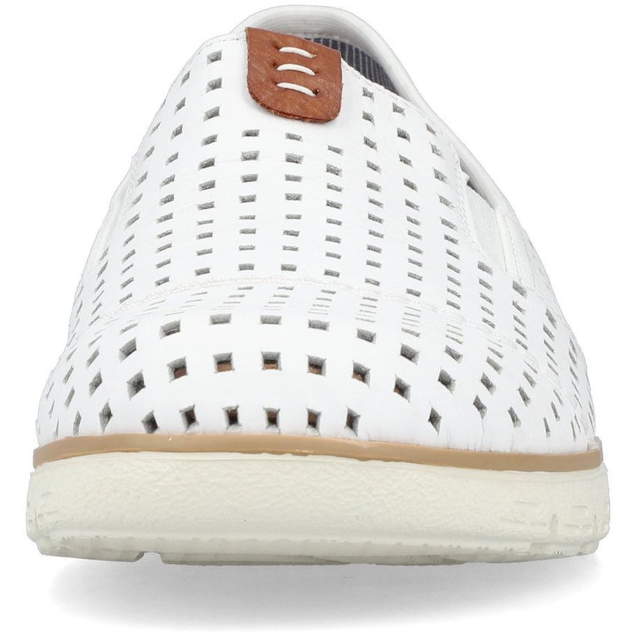 RIEKER Basutės moterims, Balta, SANDALS 13