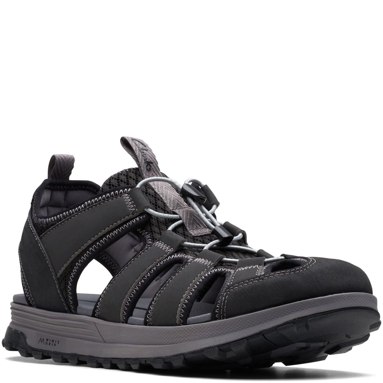 CLARKS Basutės vyrams, Juoda, ATL Trek Wave Sandals 1