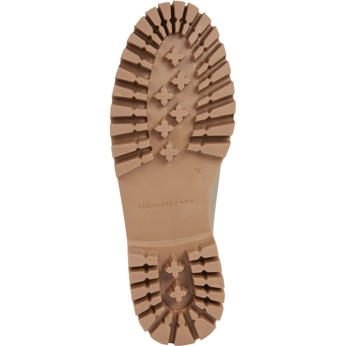 TOMMY HILFIGER Aulinukai moterims, Smėlio, CASUAL LACE UP BOOT 5