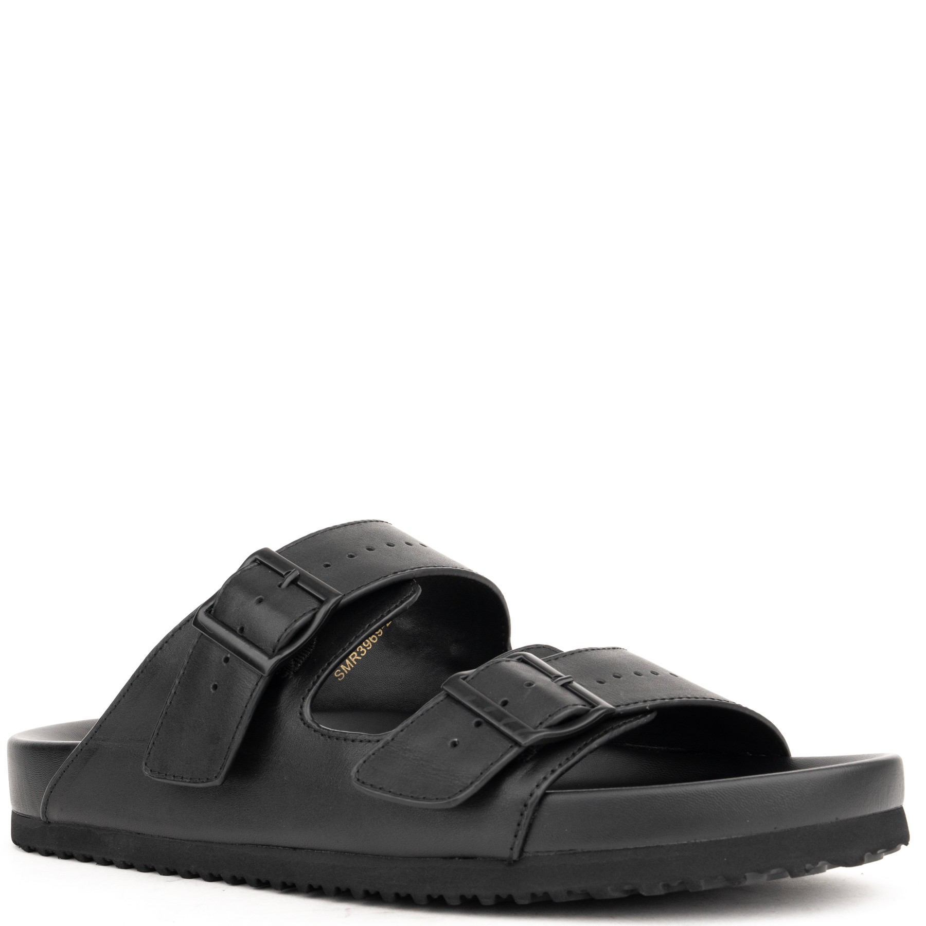 SERGIO MORETTI Šlepetės vyrams, Juoda, Slippers 1