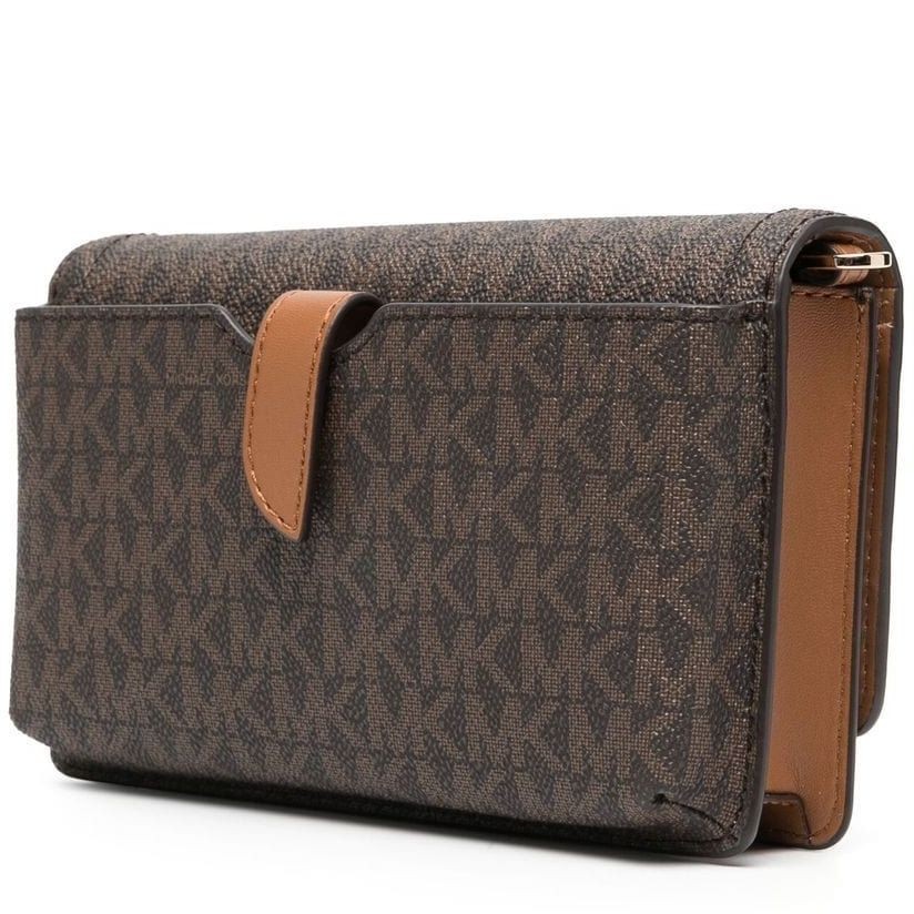 MICHAEL KORS Rankinė per petį moterims, Ruda, SM chain crossbody 2