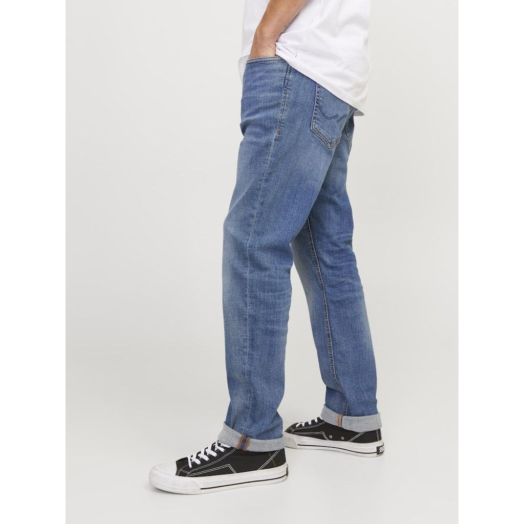 JACK & JONES Slim džinsai vyrams, Mėlyna, JJITIM JJORIGINAL AM 3