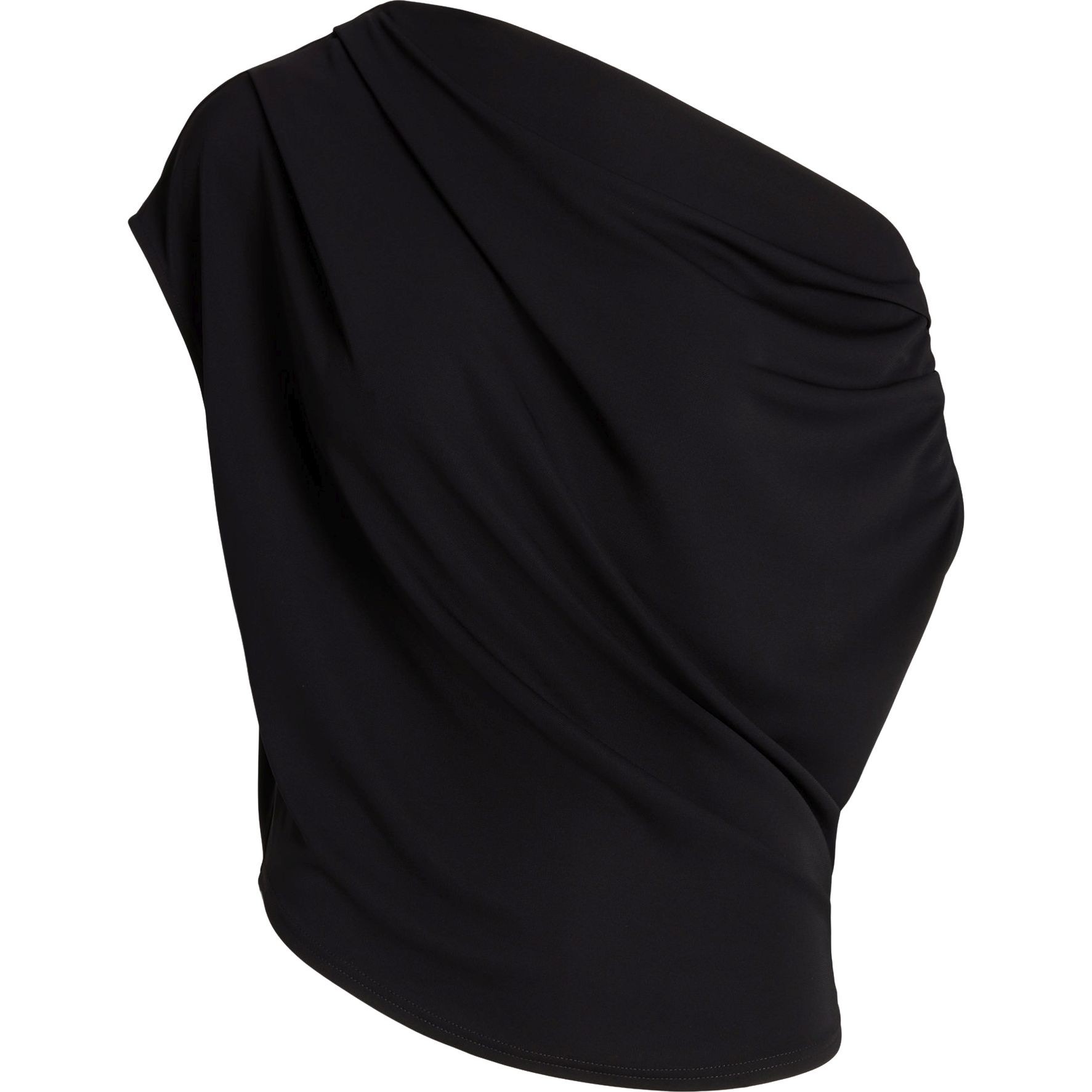 LAUREN RALPH LAUREN Palaidinės moterims, Juoda, Arlaine short sleeve top