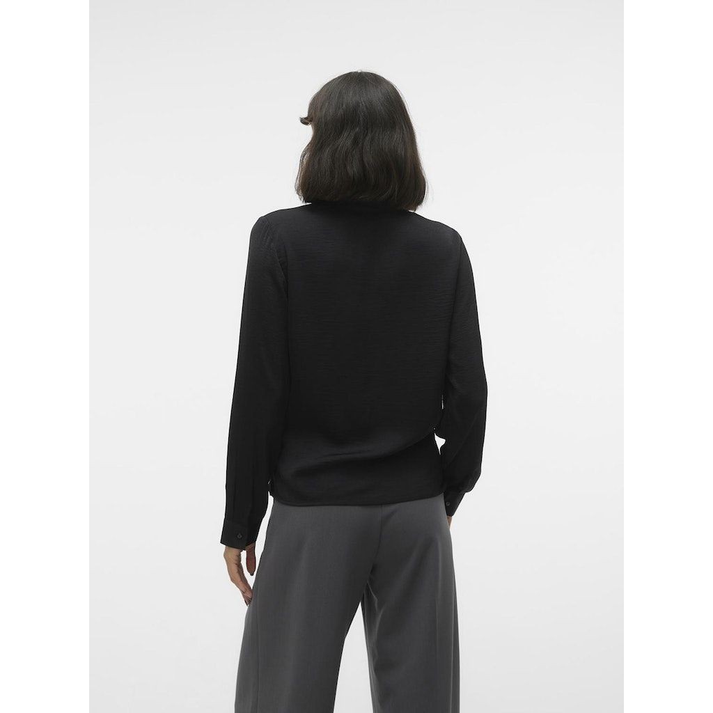 VERO MODA Palaidinės moterims, Juoda, VMKATRINE L/S MIDI 3