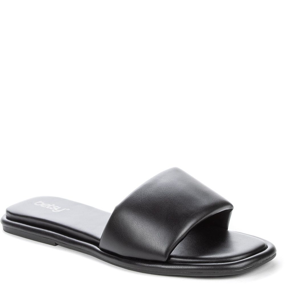 BETSY Šlepetės moterims, Juoda, SLIPPERS