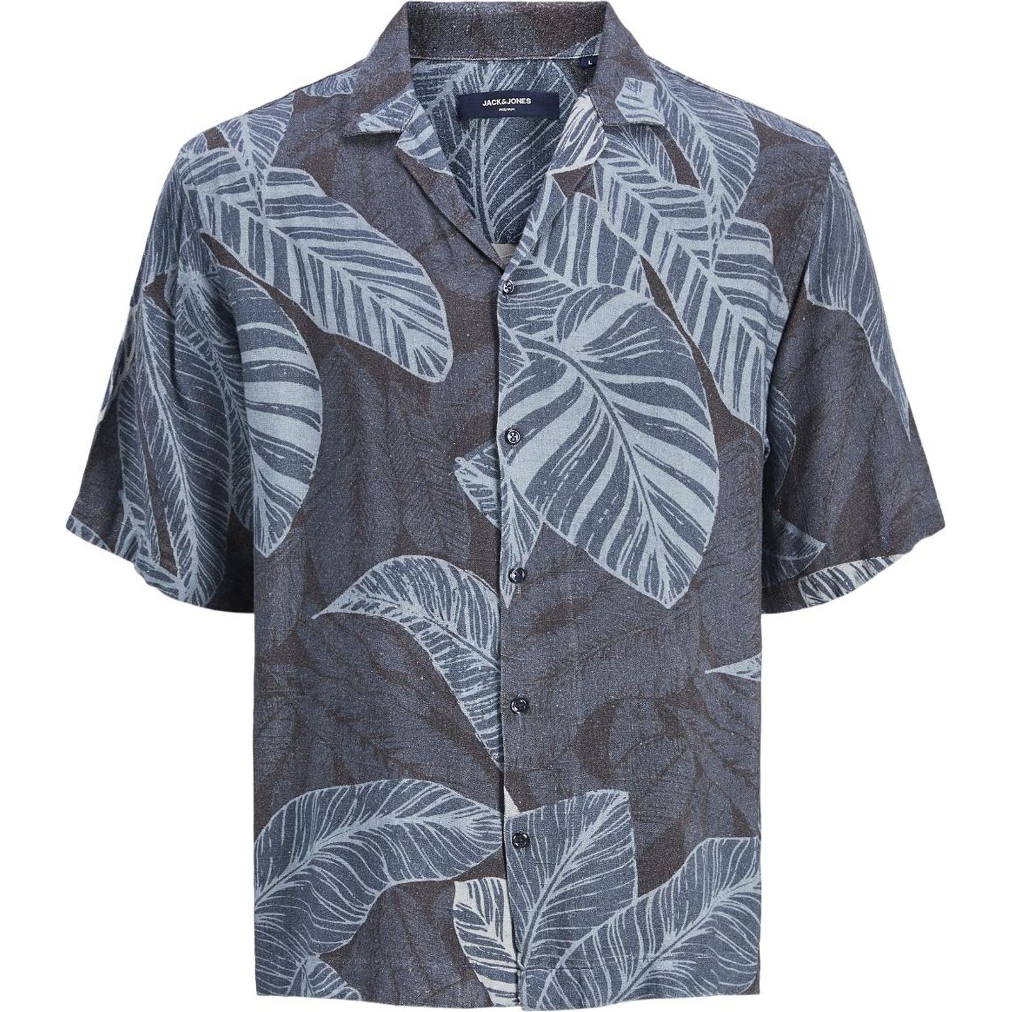 JACK & JONES Marškiniai vyrams, Violetinė, JPRBLUREX PRINT 1