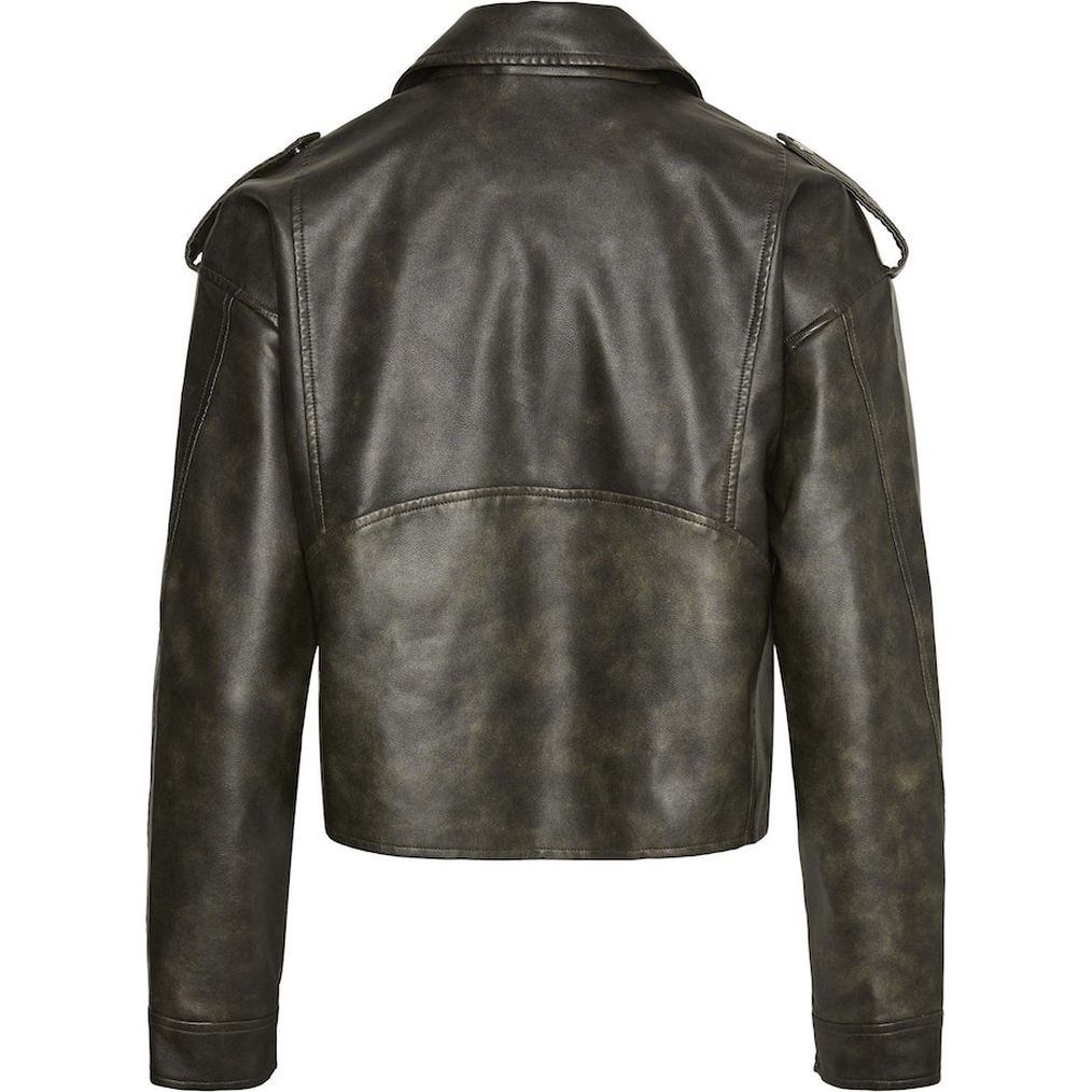 PIECES Striukė moterims, Juoda, Pcamina jackets 2