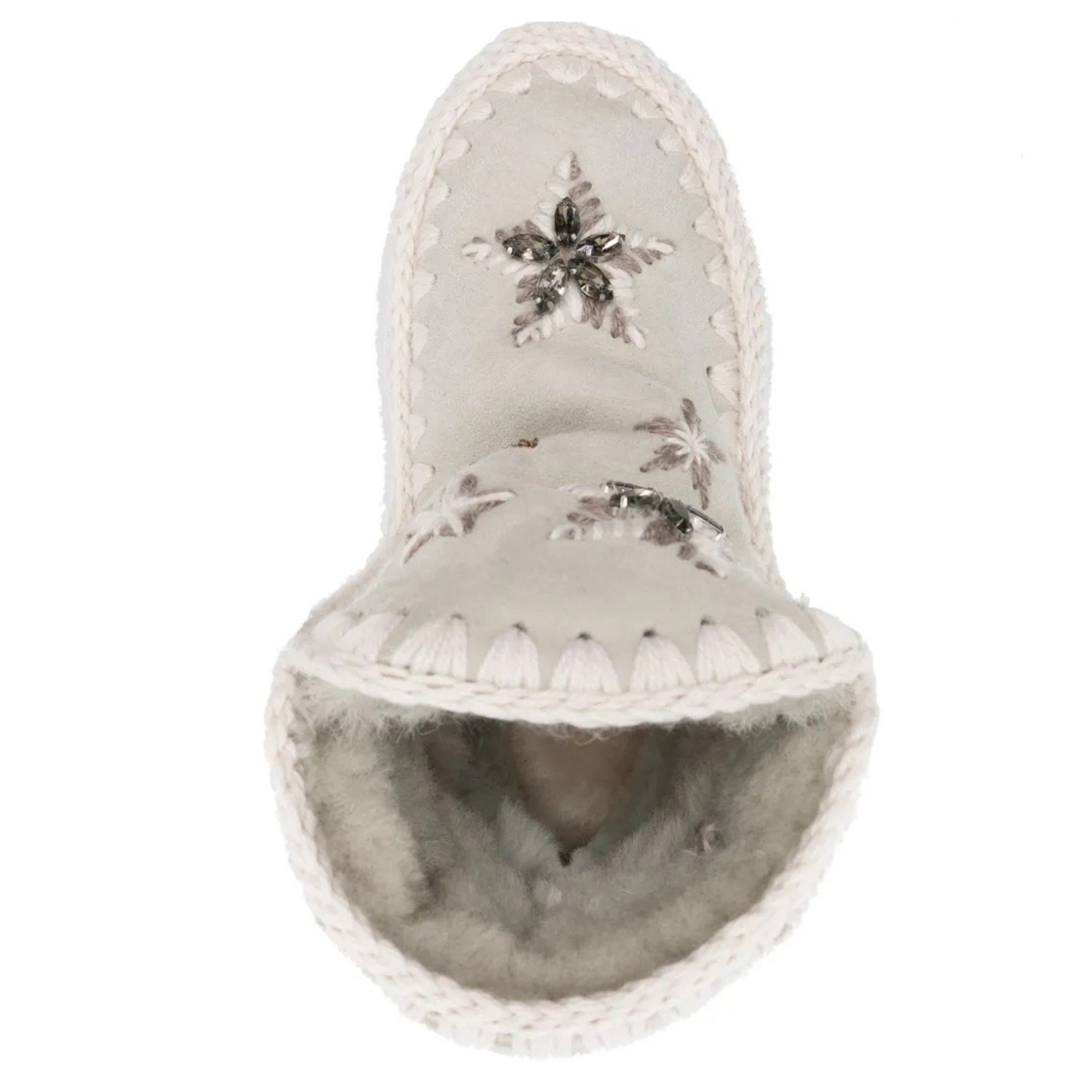 MOU Aulinukai moterims, Sidabrinė, Eskimo wool booties 4