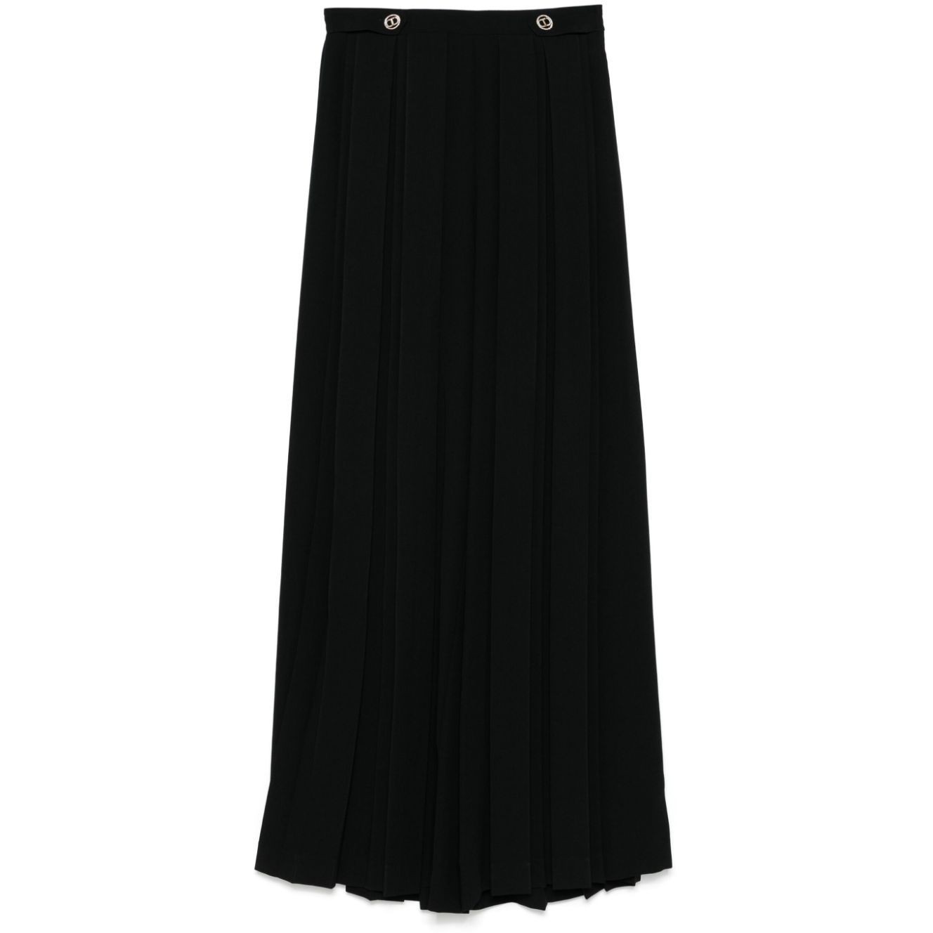 TWINSET Kelnės moterims, Juoda, Pleated pants