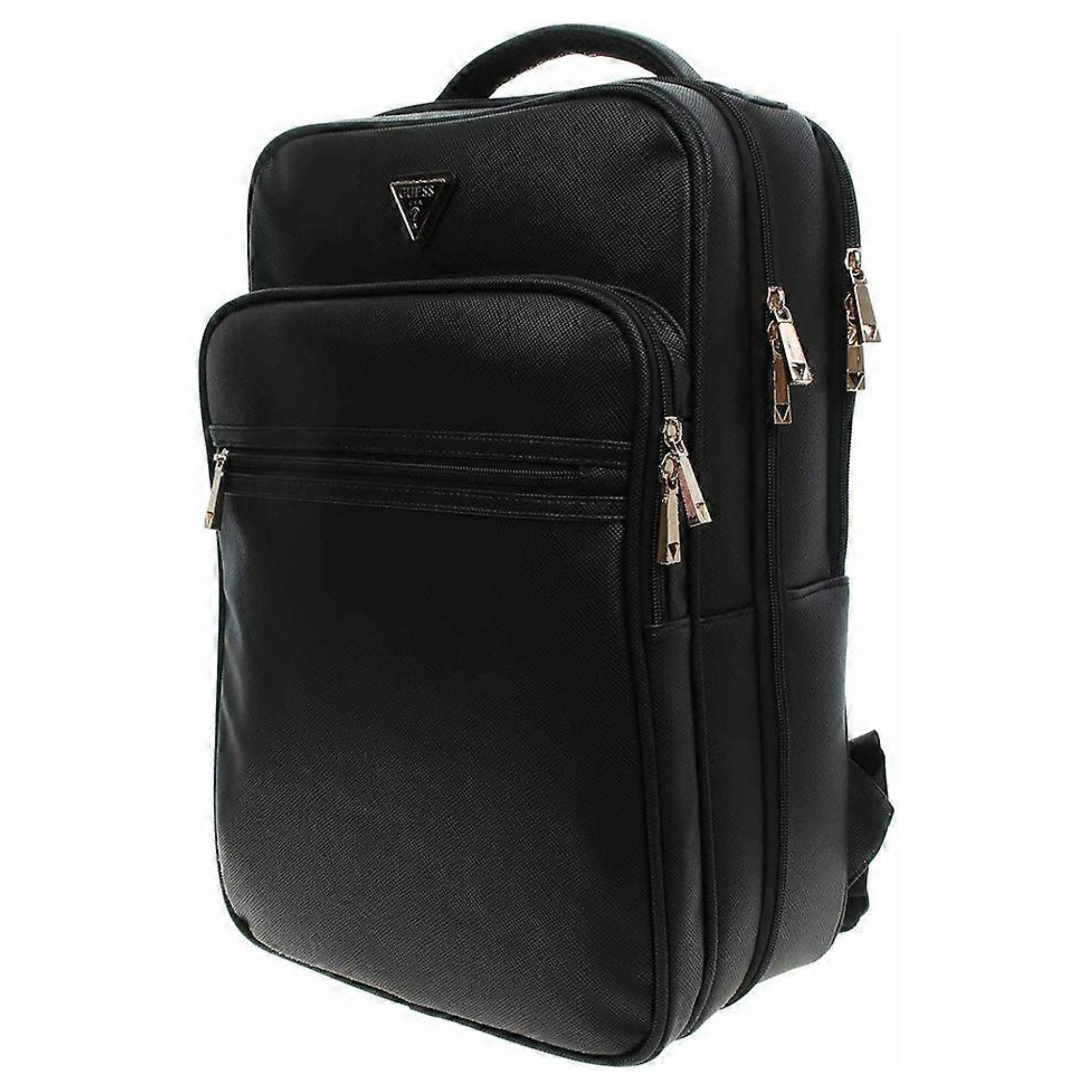 GUESS Kuprinė, Juoda, Norom zip backpack 2