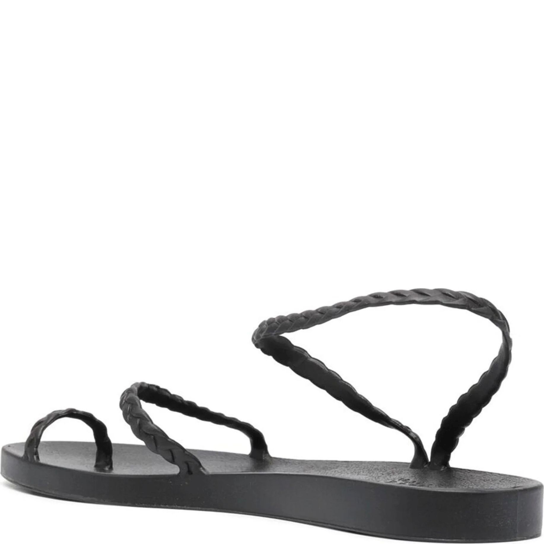 ANCIENT GREEK SANDAL Basutės moterims, Juoda, Lito vachetta sandals 3