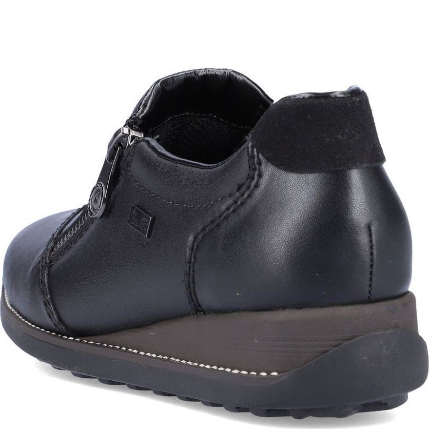 RIEKER Aulinukai moterims, Juoda, Ladies shoes 4