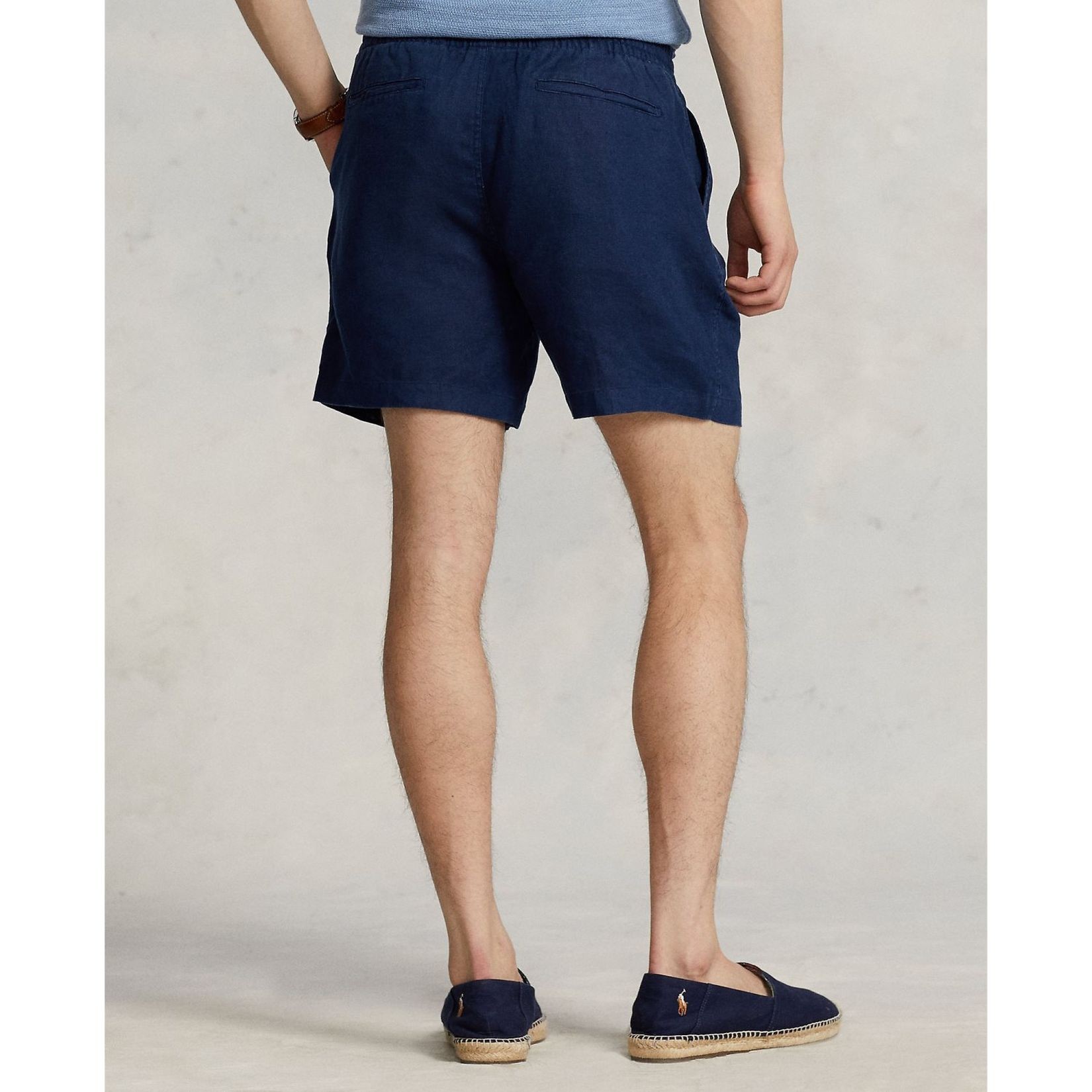 POLO RALPH LAUREN Laisvalaikio kelnės vyrams, Mėlyna, Flat front pants 3