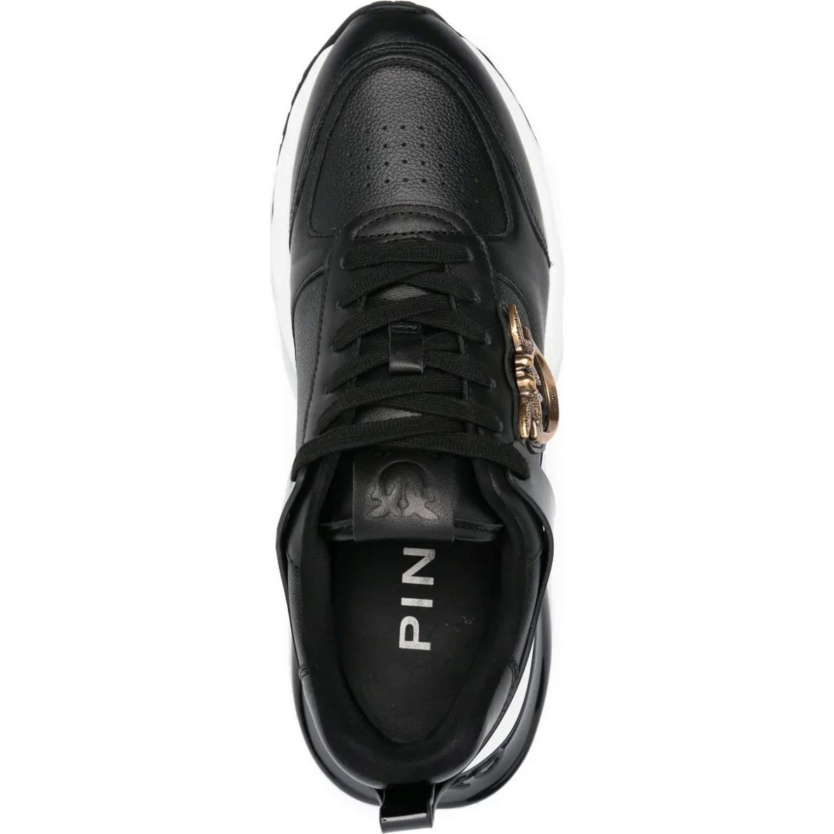 PINKO Laisvalaikio bateliai moterims, Juoda, Ariel sneakers 4