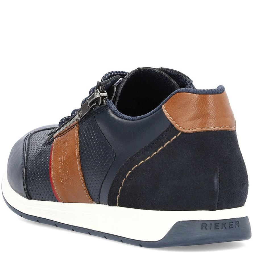 RIEKER Laisvalaikio bateliai vyrams, Mėlyna, LEISURE 5