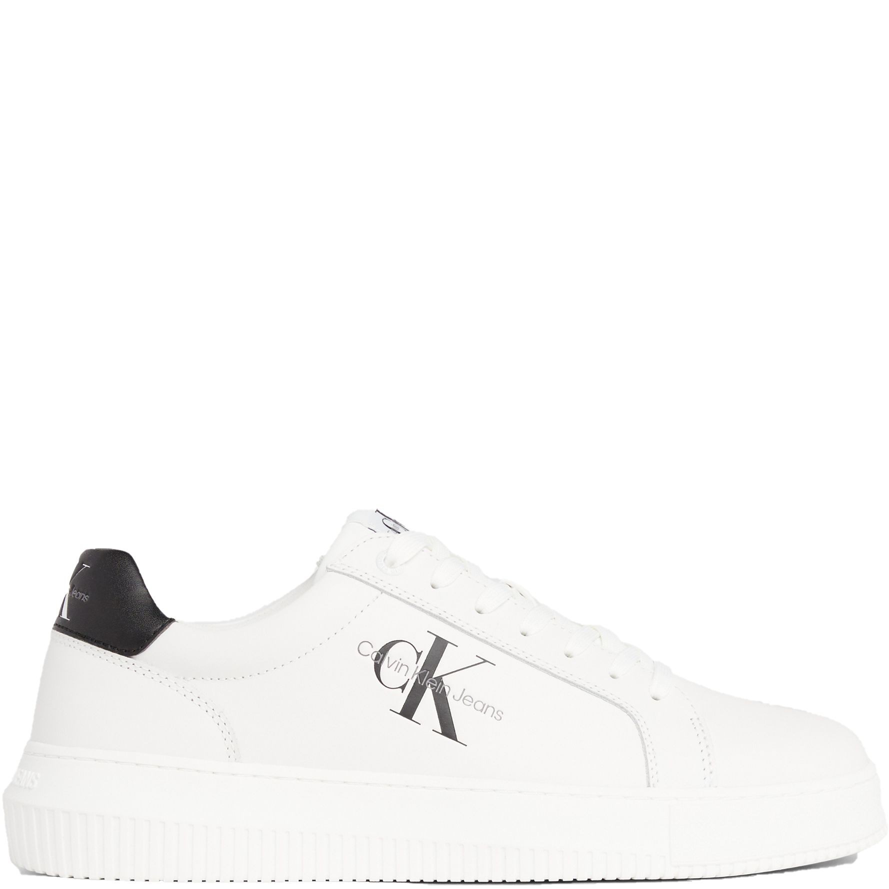 CALVIN KLEIN JEANS Laisvalaikio bateliai vyrams, Balta, Chunky cupsole leisure 2