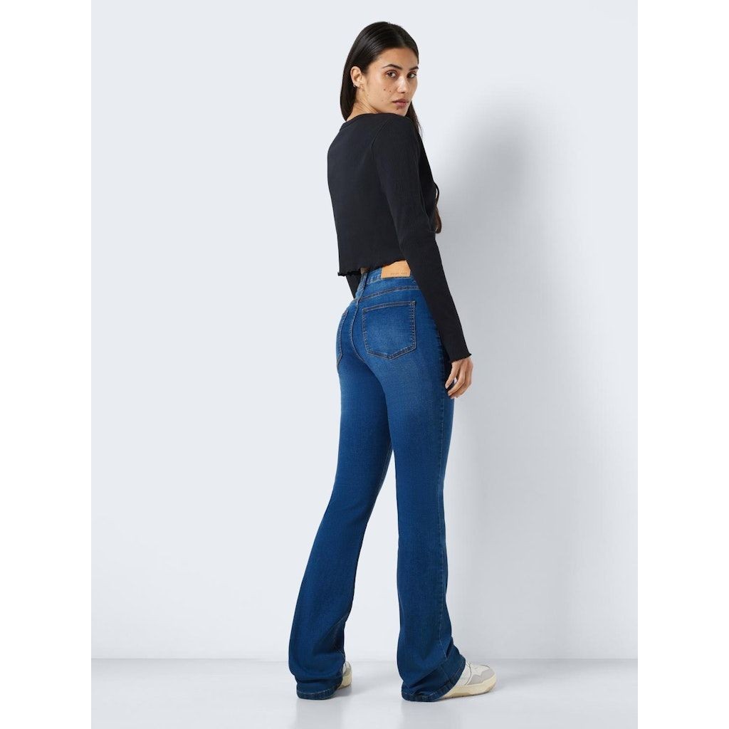 NOISY MAY Kardiganas moterims, Juoda, NMDRAKEY L/S CROPPED 2