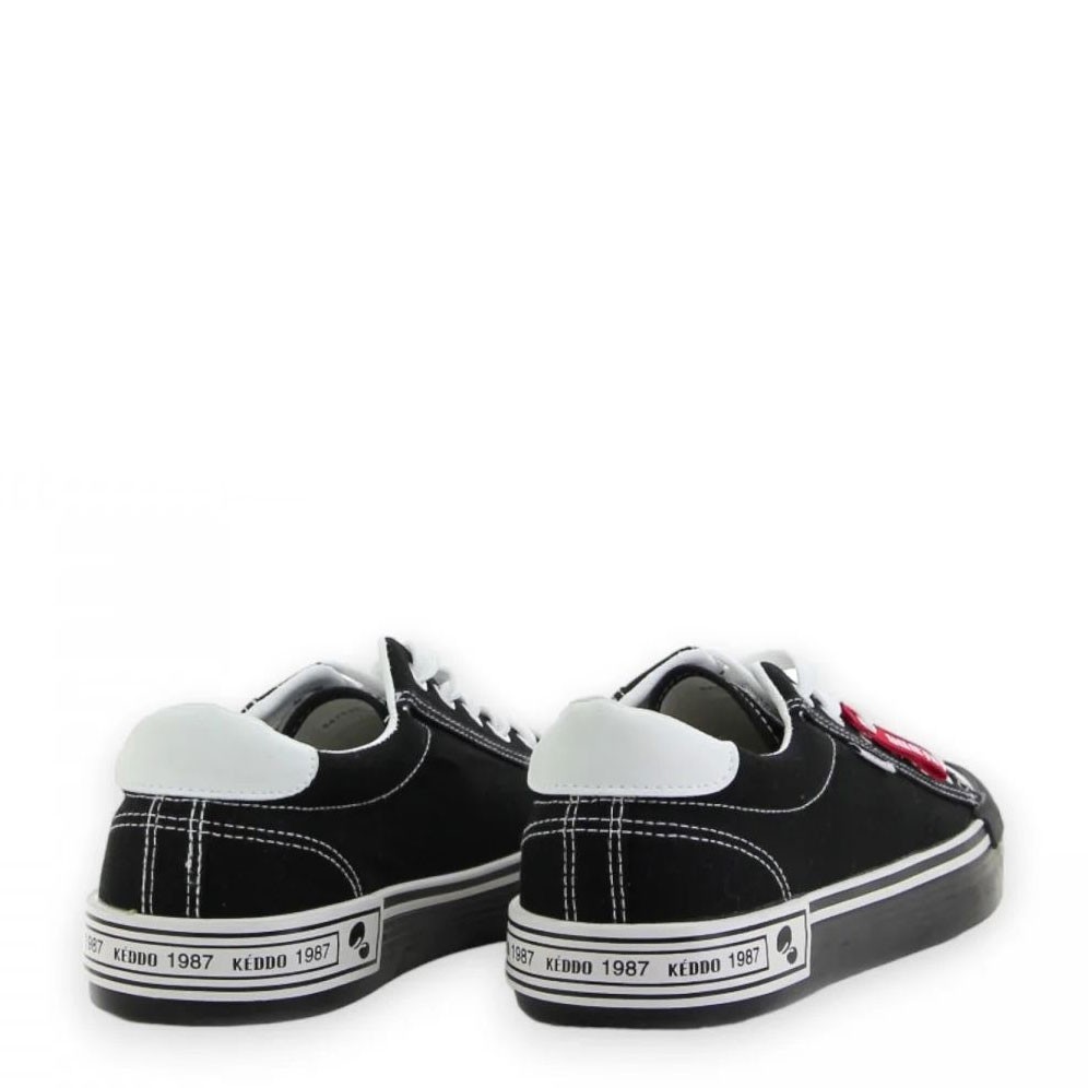 KEDDO DENIM Laisvalaikio bateliai vyrams, Juoda, Sneakers 3