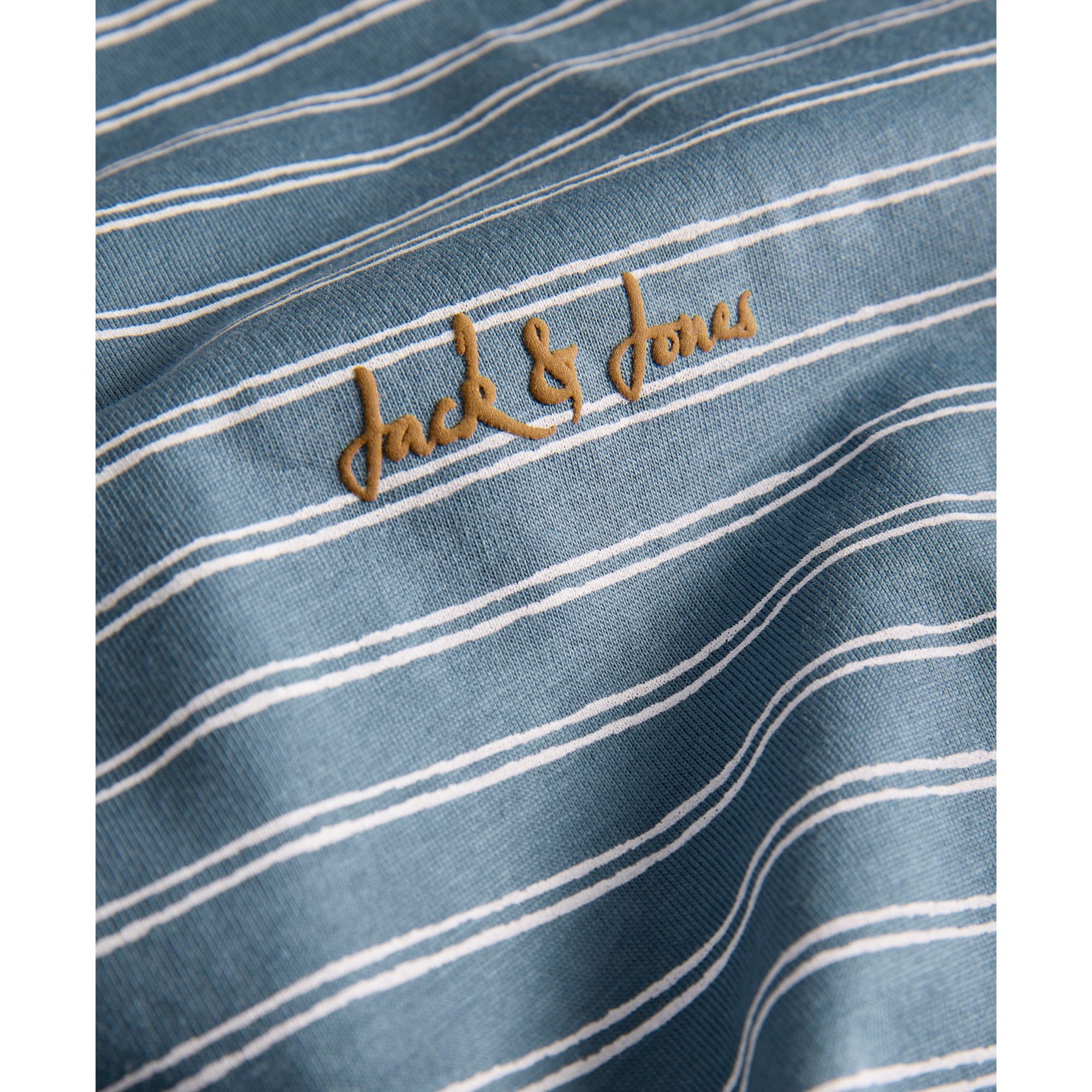 JACK & JONES Marškinėliai vyrams, Mėlyna, Devin daytona 3