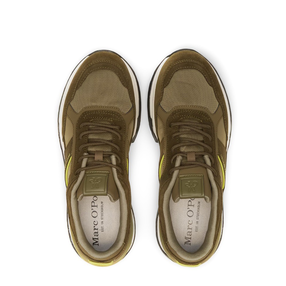 MARC O'POLO Bateliai -  vyrams, Žalia, Mod. Peter 7D 3